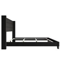 Home Design Niles Upholstered Panel Bed Frame