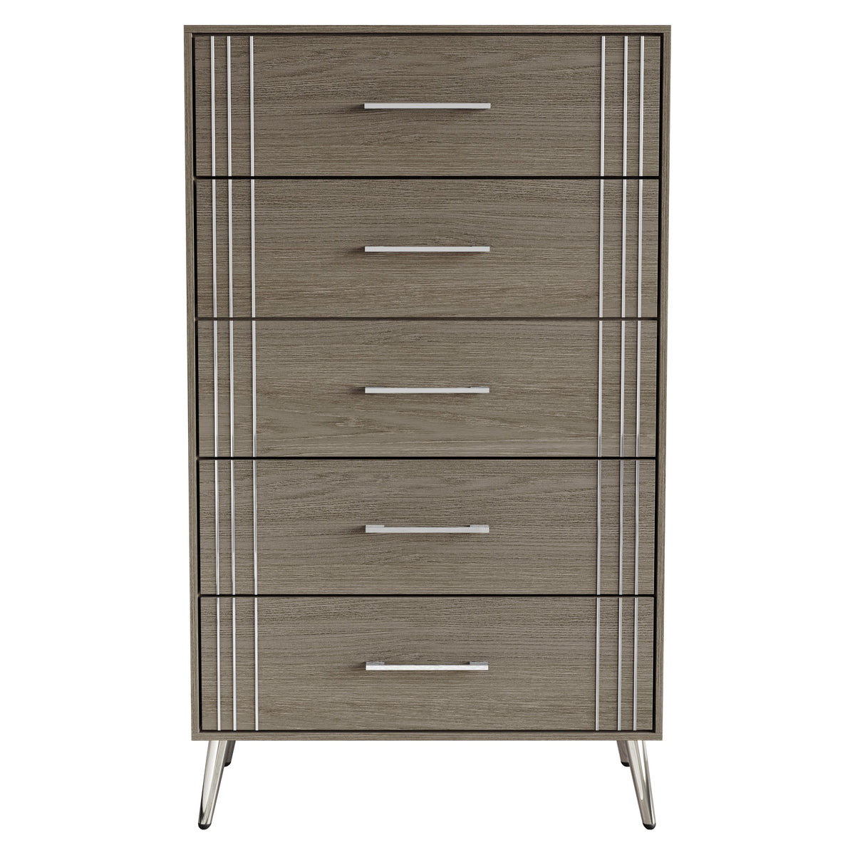 Home Design Ashwin Queen Bedroom Set, Gray
