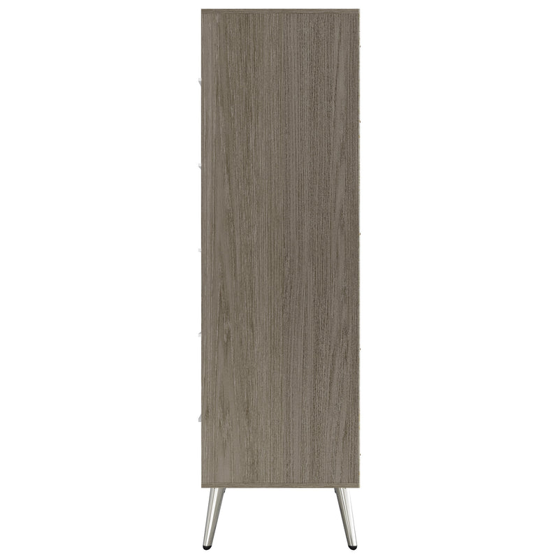 Home Design Ashwin Queen Bedroom Set, Gray
