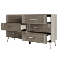 Home Design Ashwin Queen Bedroom Set, Gray