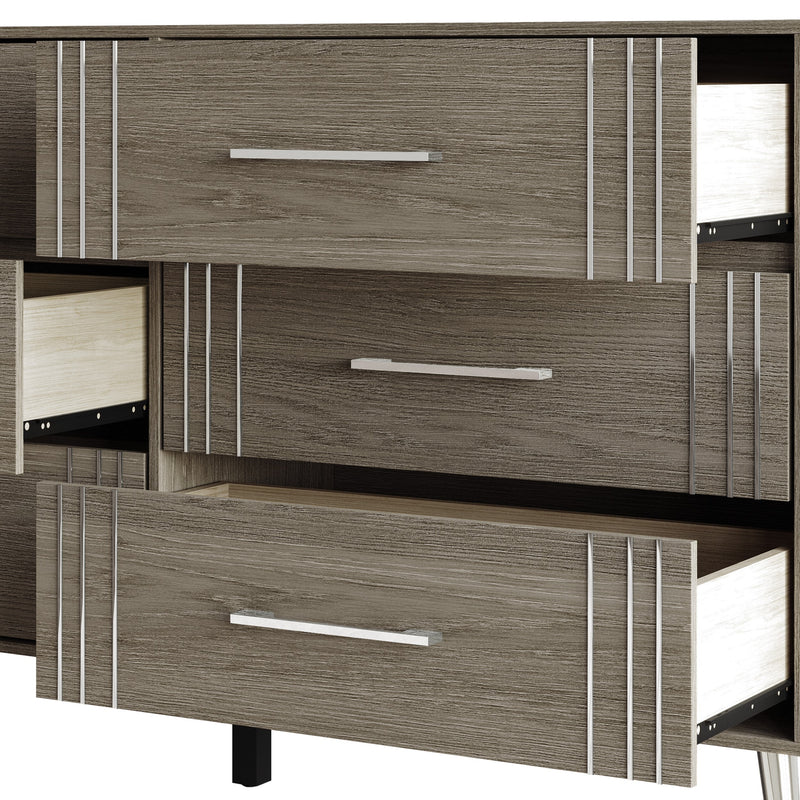 Home Design Ashwin Queen Bedroom Set, Gray