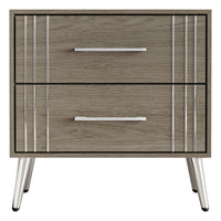 Home Design Ashwin Queen Bedroom Set, Gray