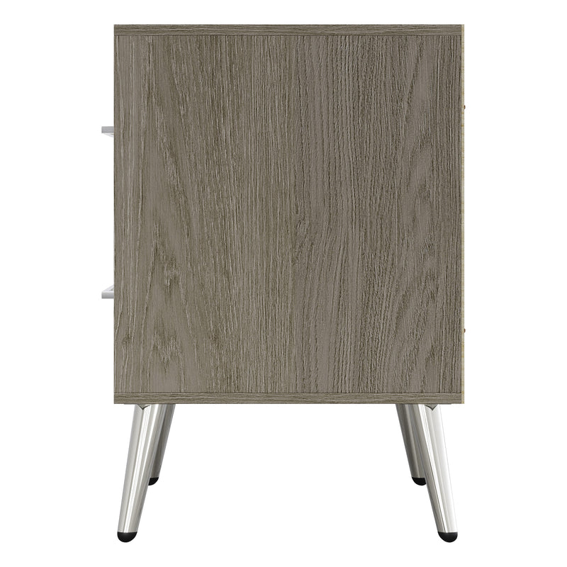 Home Design Ashwin Queen Bedroom Set, Gray
