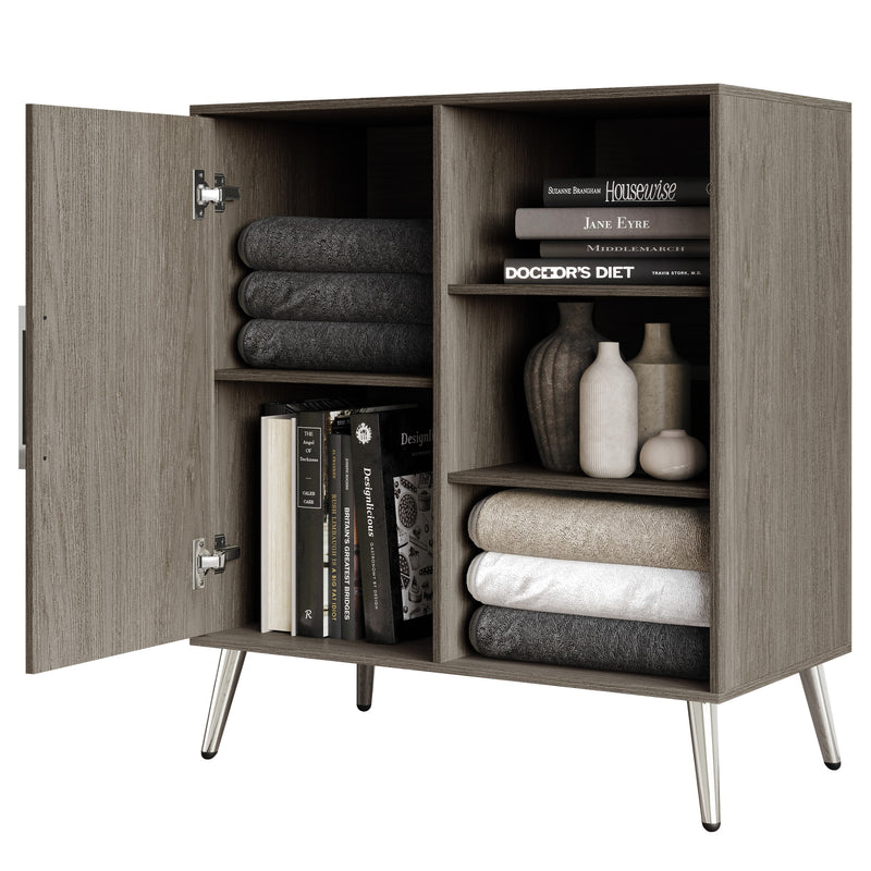 Home Design Ashwin Side Board, Gray