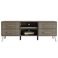 Home Design Ashwin TV Stand, Gray