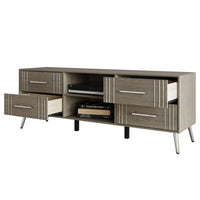 Home Design Ashwin TV Stand, Gray