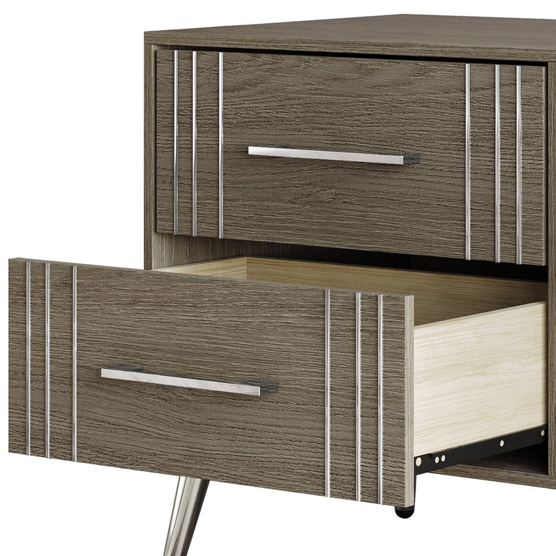 Home Design Ashwin TV Stand, Gray