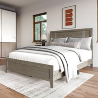 Home Design Ashwin Queen Bedroom Set, Gray