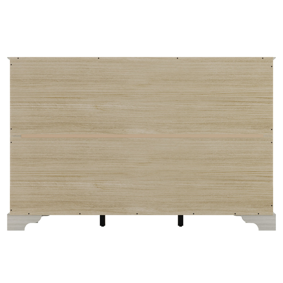 Home Design Harley Sideboard, Modern Bedroom Storage Furniture, Light Gray Finish, Easy Assembly