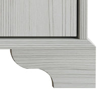 Home Design Harley Sideboard, Modern Bedroom Storage Furniture, Light Gray Finish, Easy Assembly
