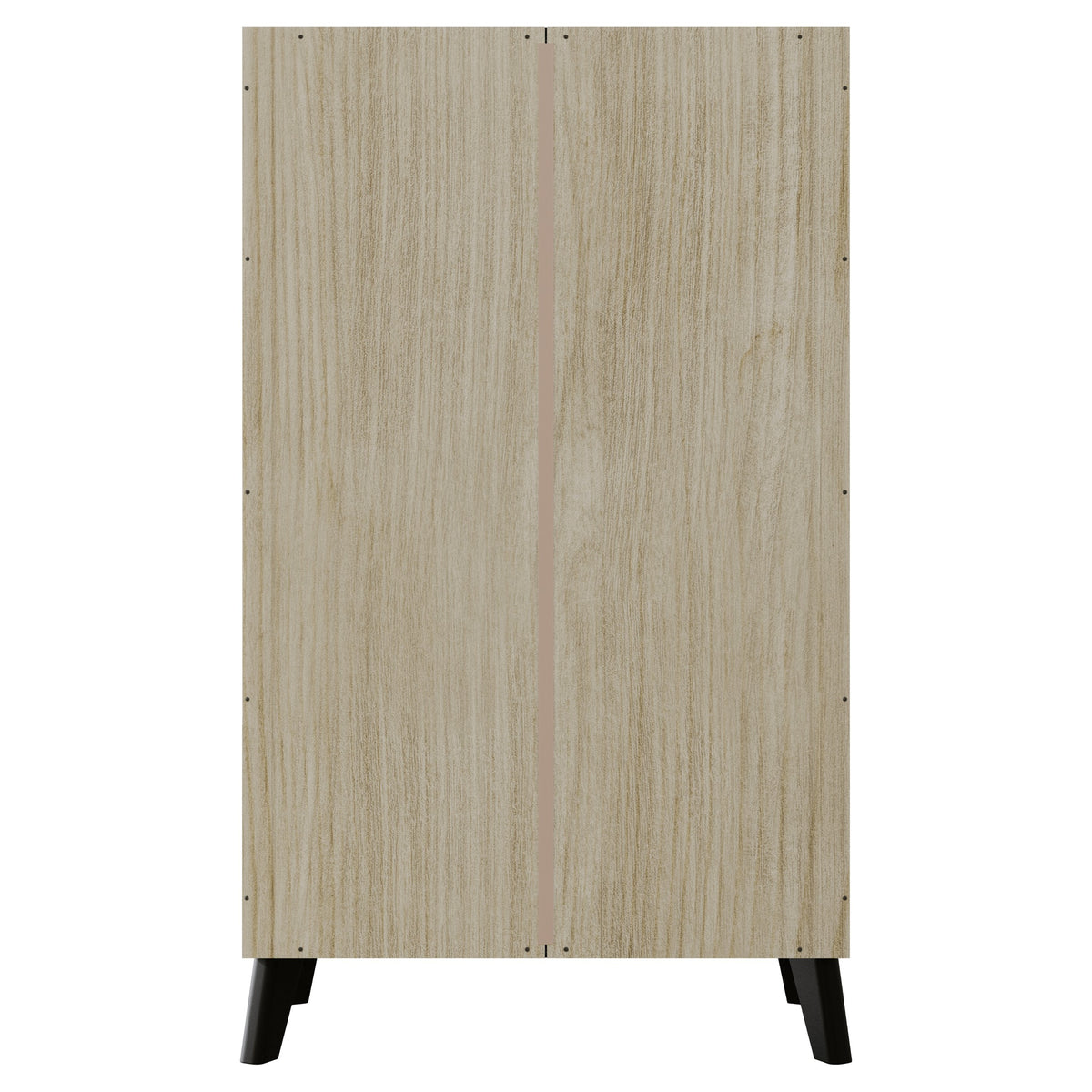 Home Design Emersyn 5 Drawer Chest, Natural Oak