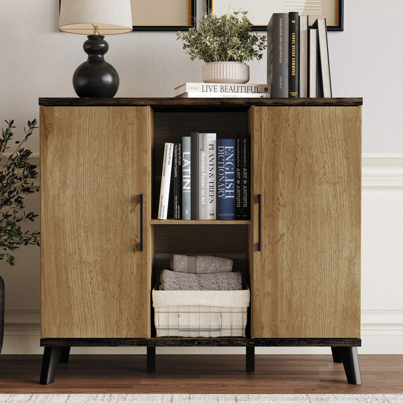 Home Design Emersyn Side Board, Natural Oak