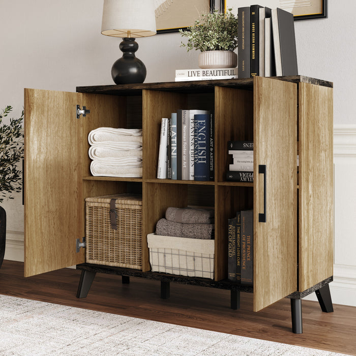 Home Design Emersyn Side Board, Natural Oak