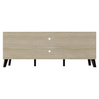 Home Design Emersyn TV Stand, Natural Oak