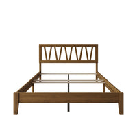Home Design Gadsden Panel Bed Frame for Adult, Box Spring Require