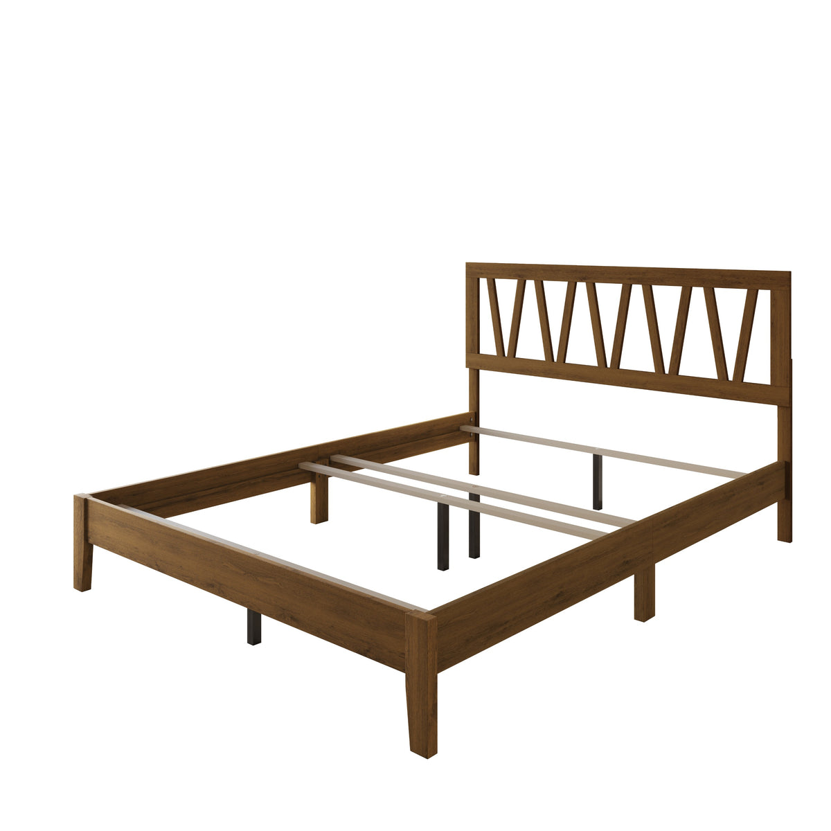 Home Design Gadsden Panel Bed Frame for Adult, Box Spring Require
