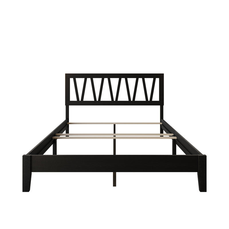 Home Design Gadsden Panel Bed Frame for Adult, Box Spring Require