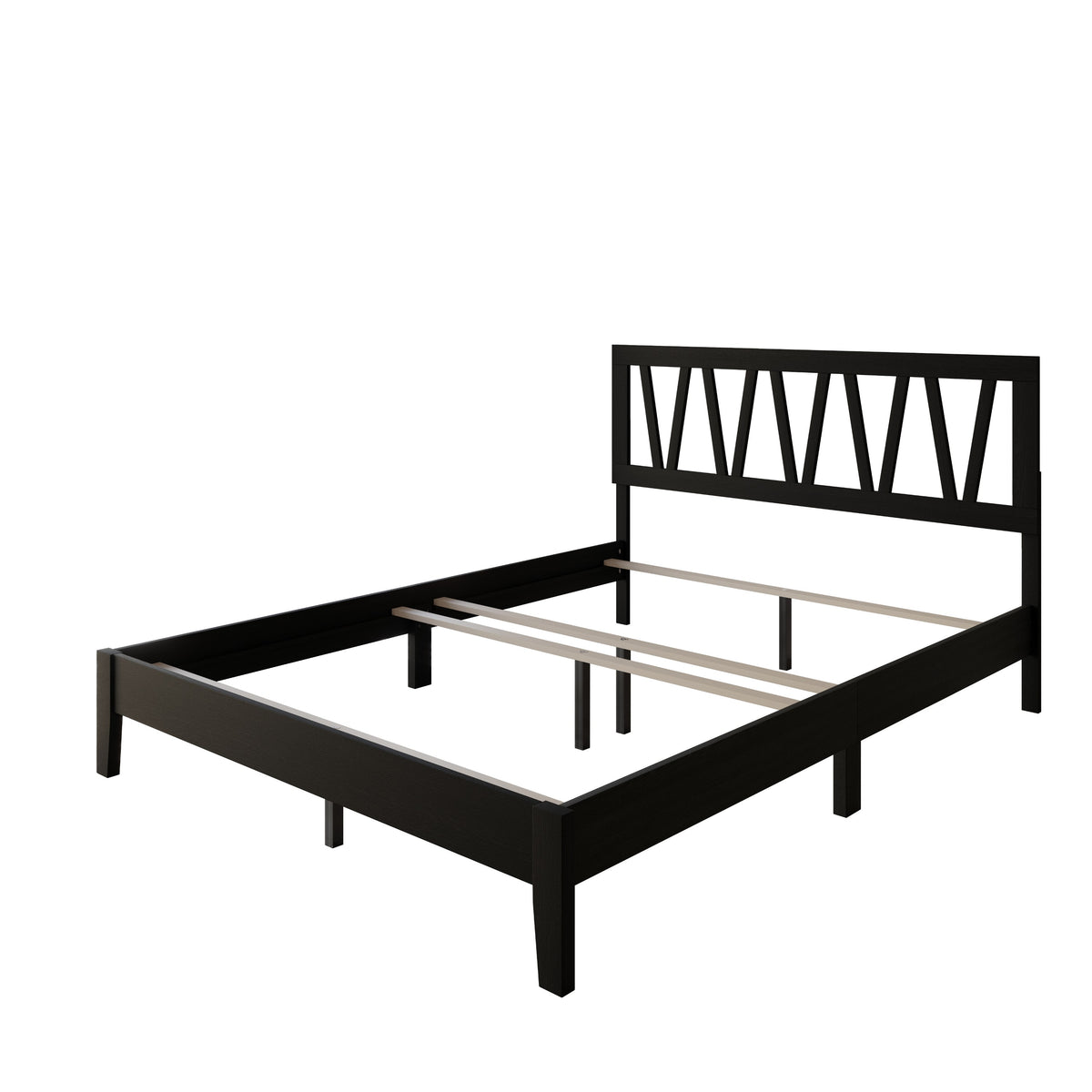 Home Design Gadsden Panel Bed Frame for Adult, Box Spring Require
