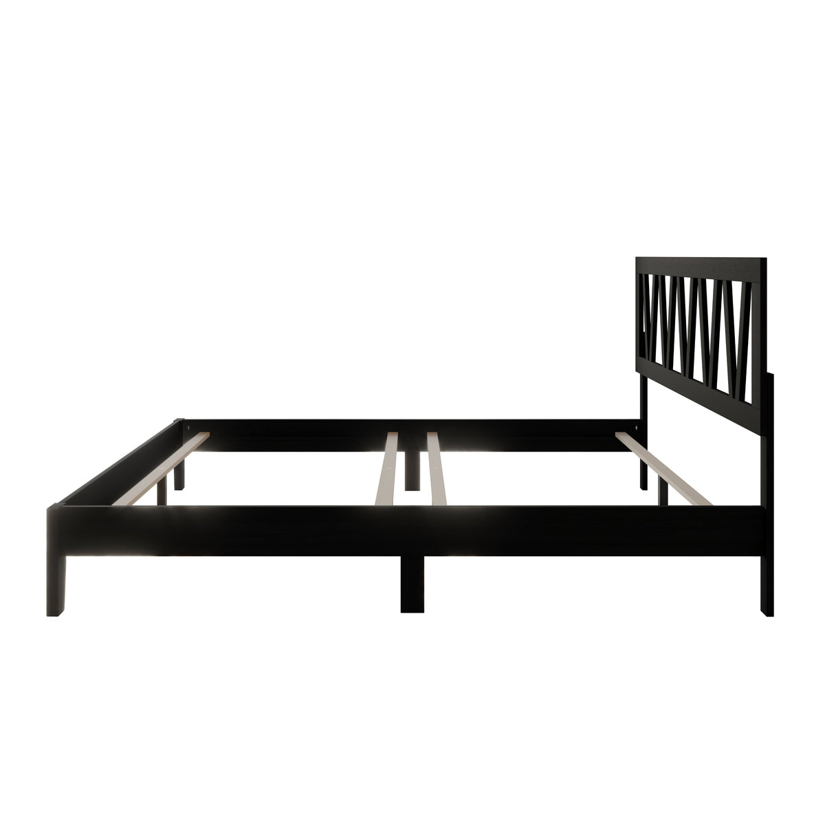 Home Design Gadsden Panel Bed Frame for Adult, Box Spring Require