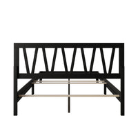 Home Design Gadsden Panel Bed Frame for Adult, Box Spring Require