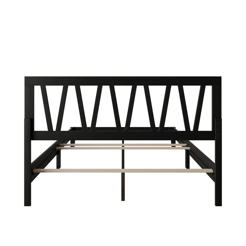 Home Design Gadsden Panel Bed Frame for Adult, Box Spring Require