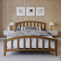Home Design Nogales Panel Bed Frame for Adult, Box Spring Require
