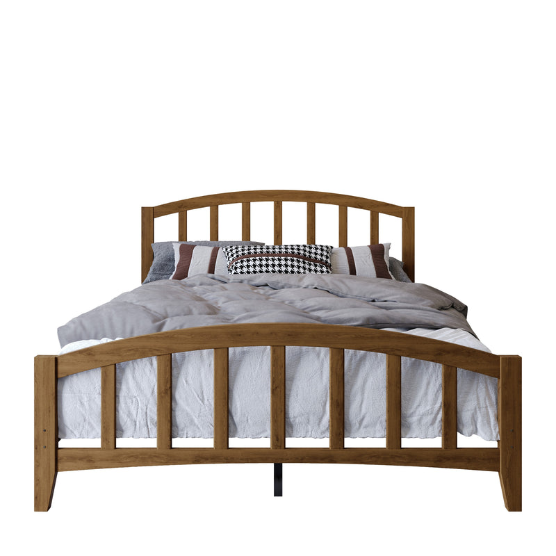 Home Design Nogales Panel Bed Frame for Adult, Box Spring Require