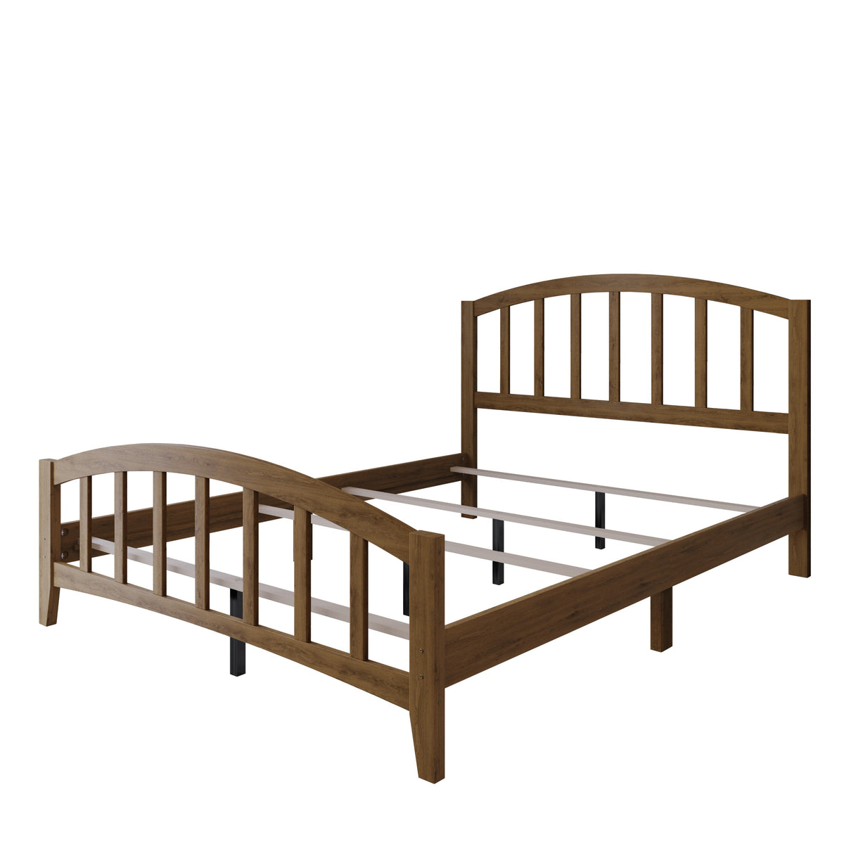 Home Design Nogales Panel Bed Frame for Adult, Box Spring Require