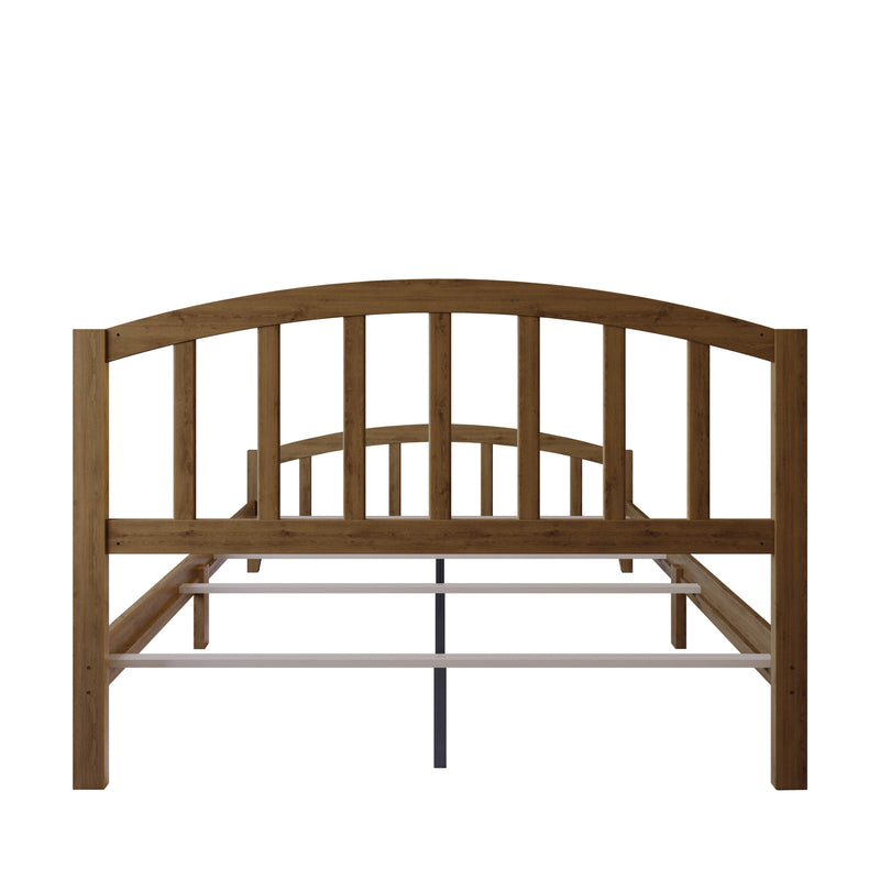 Home Design Nogales Panel Bed Frame for Adult, Box Spring Require