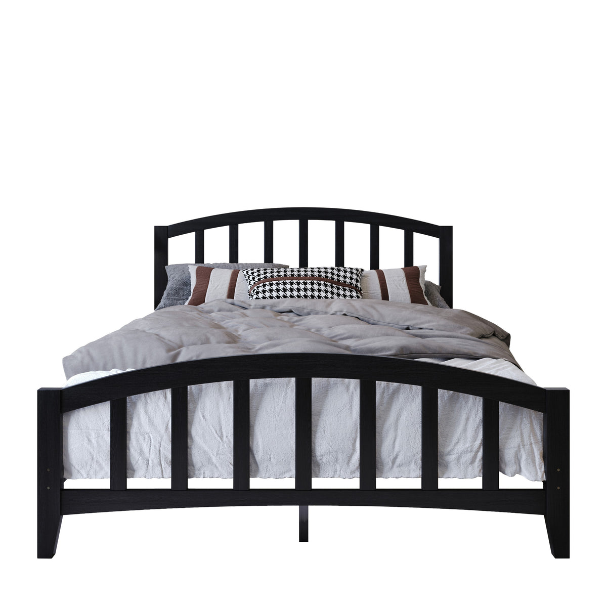 Home Design Nogales Panel Bed Frame for Adult, Box Spring Require