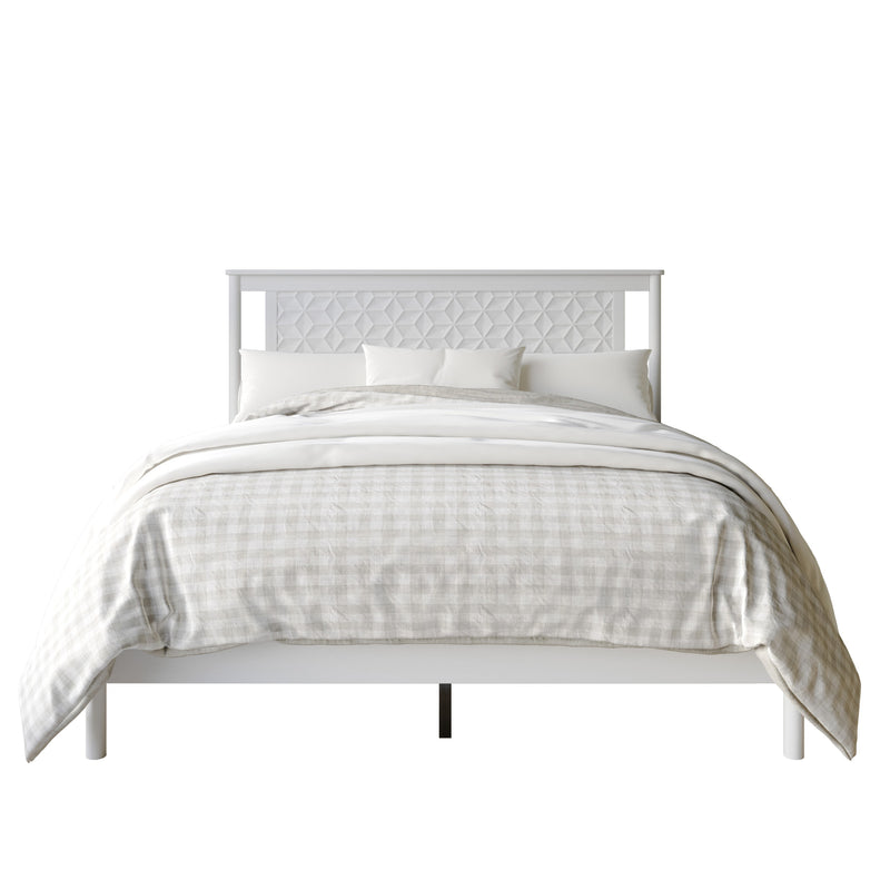 Home Design Tuskegee Panel Bed Frame for Adult, Box Spring Require