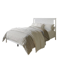 Home Design Tuskegee Panel Bed Frame for Adult, Box Spring Require