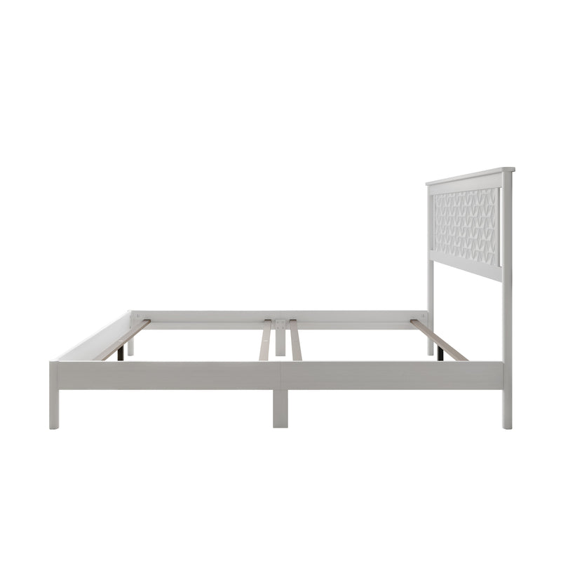 Home Design Tuskegee Panel Bed Frame for Adult, Box Spring Require