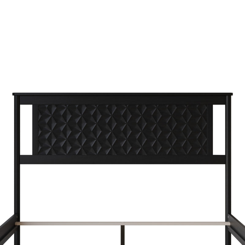 Home Design Tuskegee Panel Bed Frame for Adult, Box Spring Require