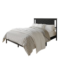 Home Design Tuskegee Panel Bed Frame for Adult, Box Spring Require