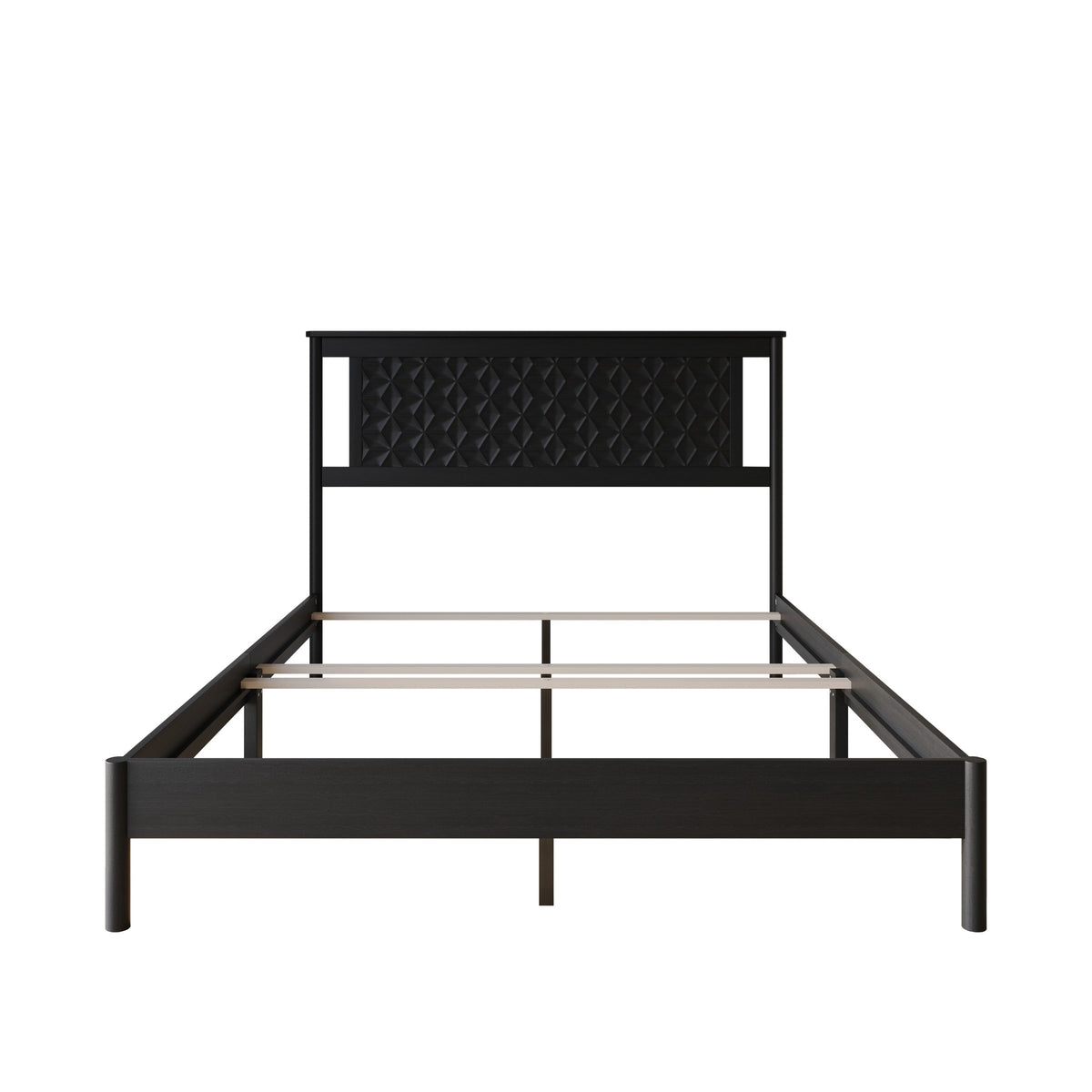 Home Design Tuskegee Panel Bed Frame for Adult, Box Spring Require