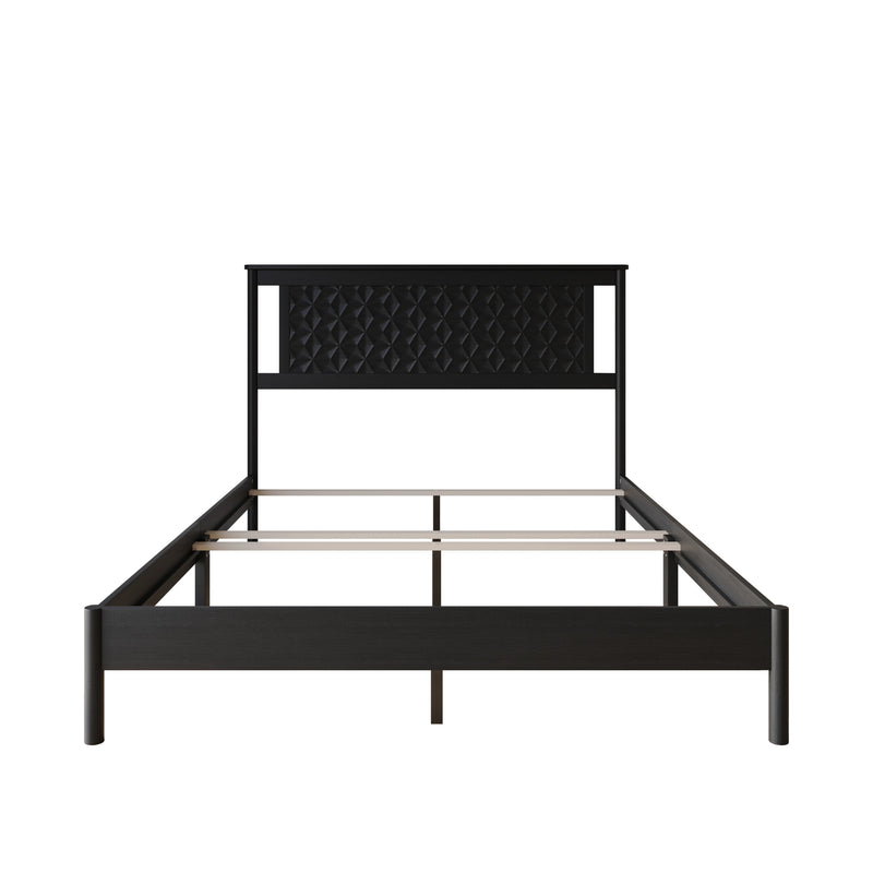 Home Design Tuskegee Panel Bed Frame for Adult, Box Spring Require