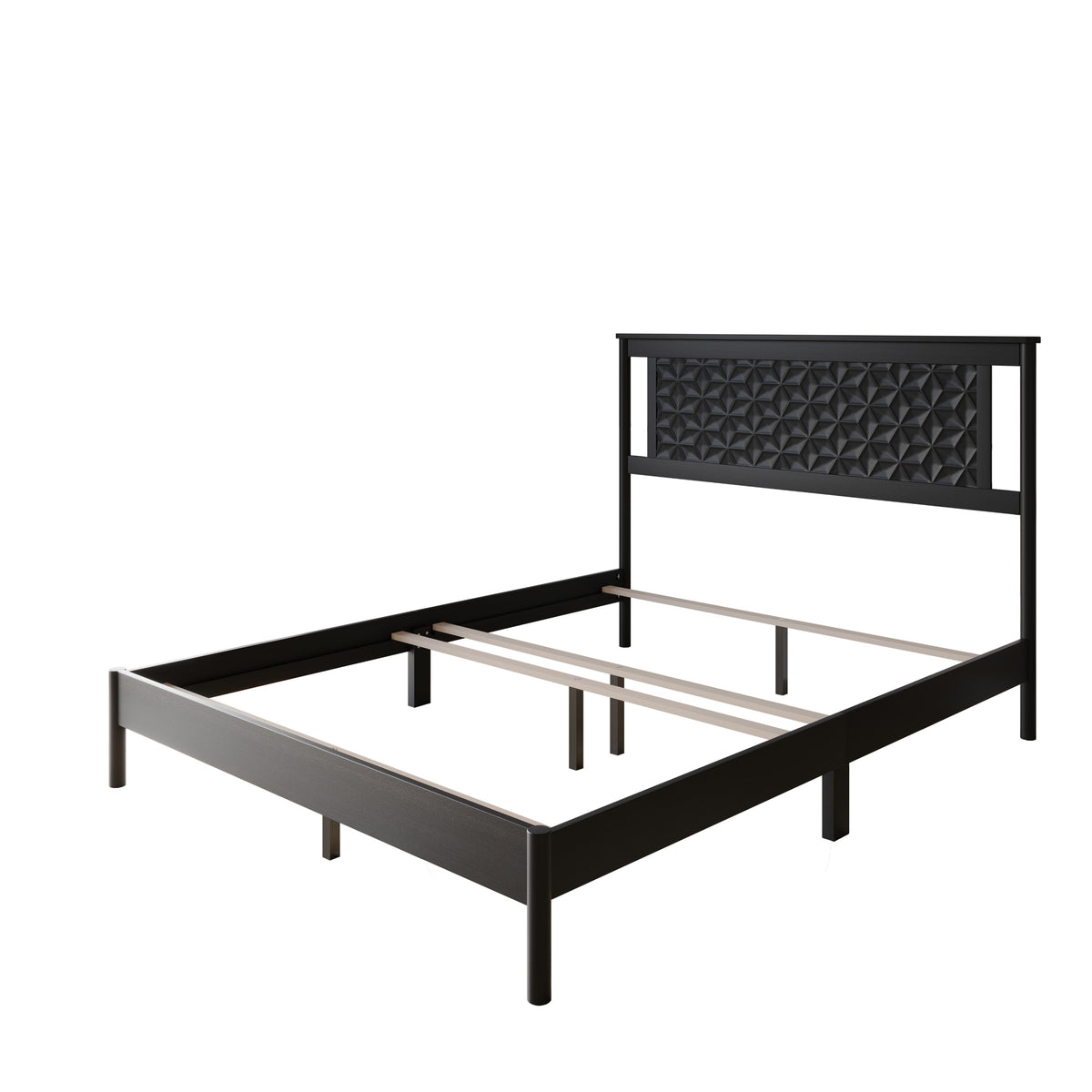 Home Design Tuskegee Panel Bed Frame for Adult, Box Spring Require