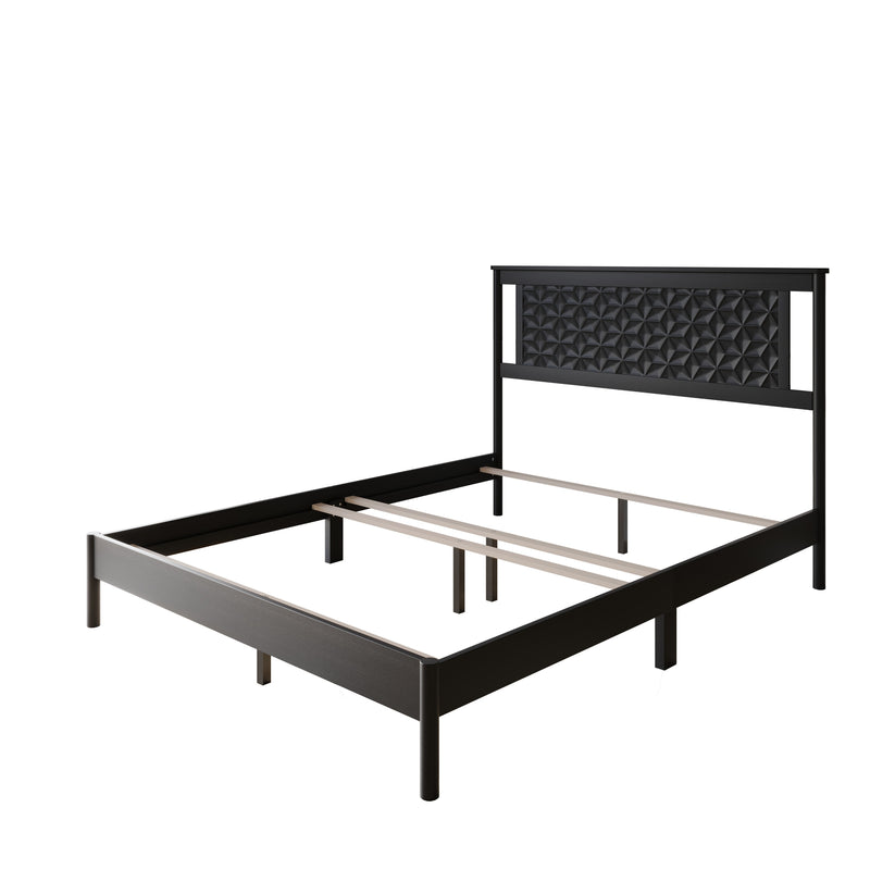 Home Design Tuskegee Panel Bed Frame for Adult, Box Spring Require