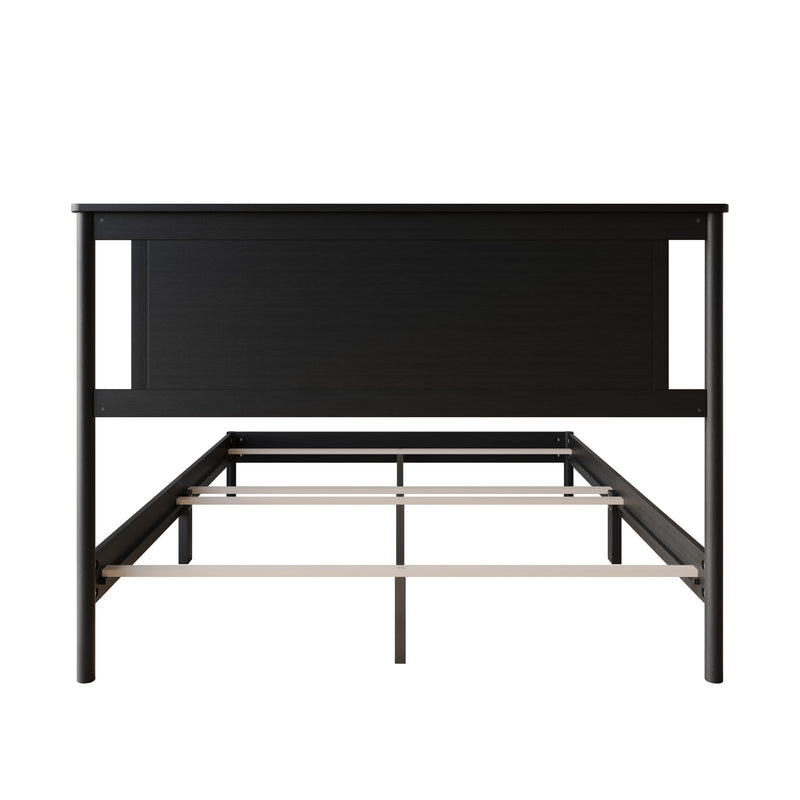 Home Design Tuskegee Panel Bed Frame for Adult, Box Spring Require