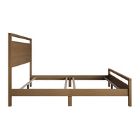 Ontario Panel Bed – Stylish Minimalist Bed Frame that Elevates Any Bedroom, Sturdy Build, Box Spring Required