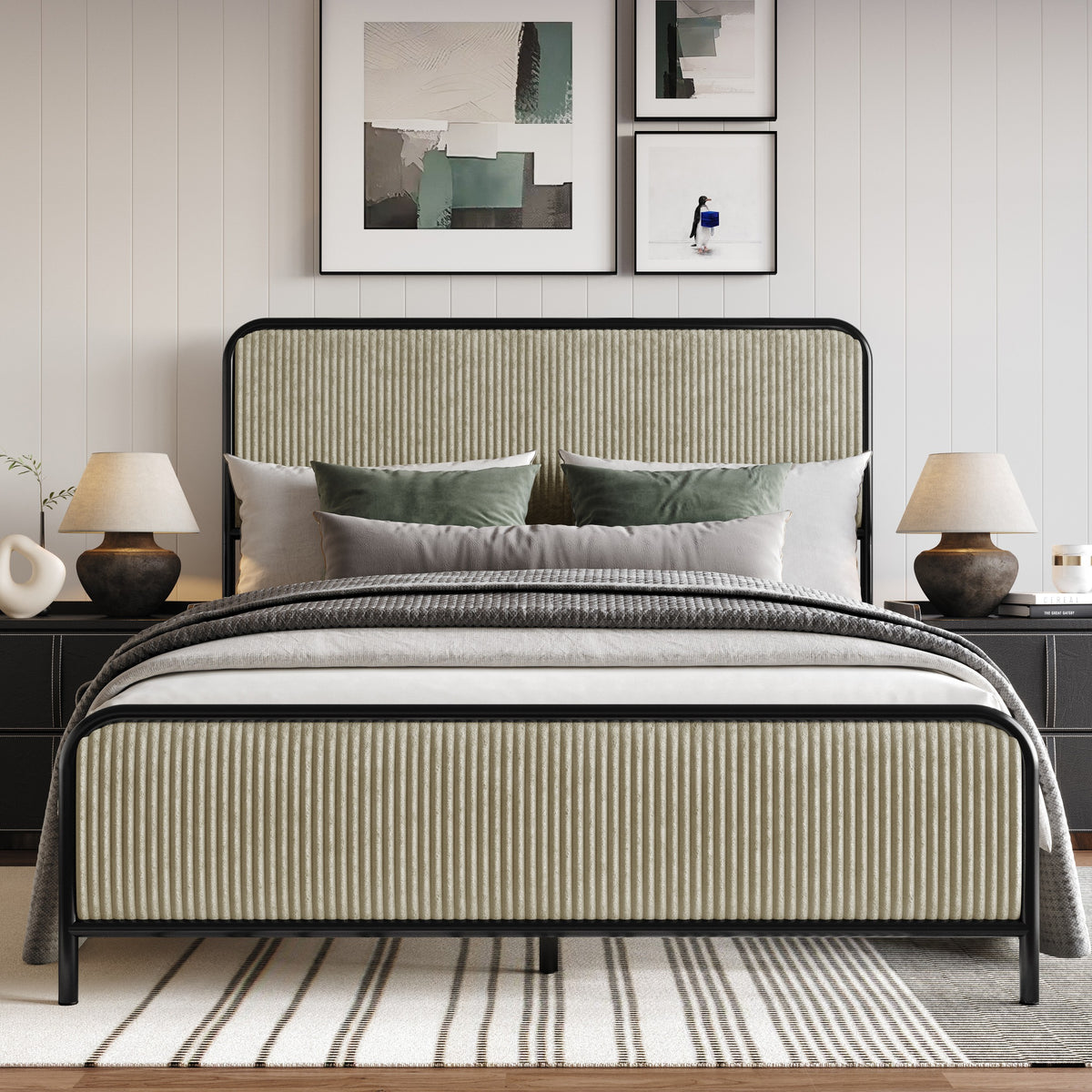 Clayfell Parma Panel Bed