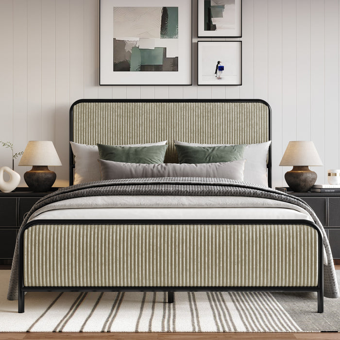 Clayfell Parma Panel Bed