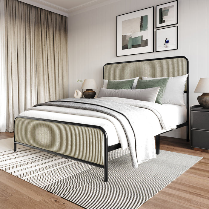 Clayfell Parma Panel Bed