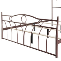 Home Design Shelby Metal Bed Frame