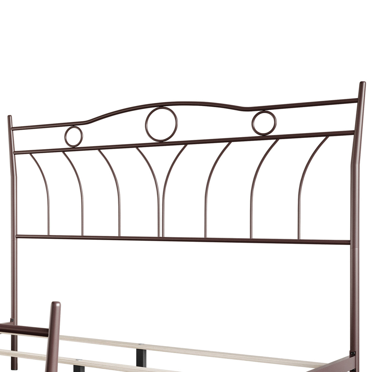 Home Design Shelby Metal Bed Frame