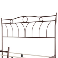 Home Design Shelby Metal Bed Frame