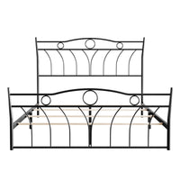 Home Design Shelby Metal Bed Frame