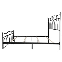 Home Design Shelby Metal Bed Frame