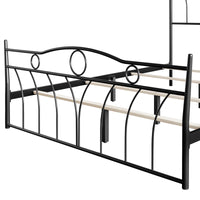 Home Design Shelby Metal Bed Frame